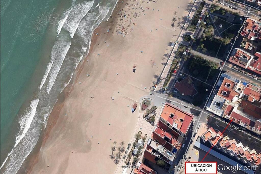 Апартаменты Atico A 100 Metros De La Playa Кульера Экстерьер фото